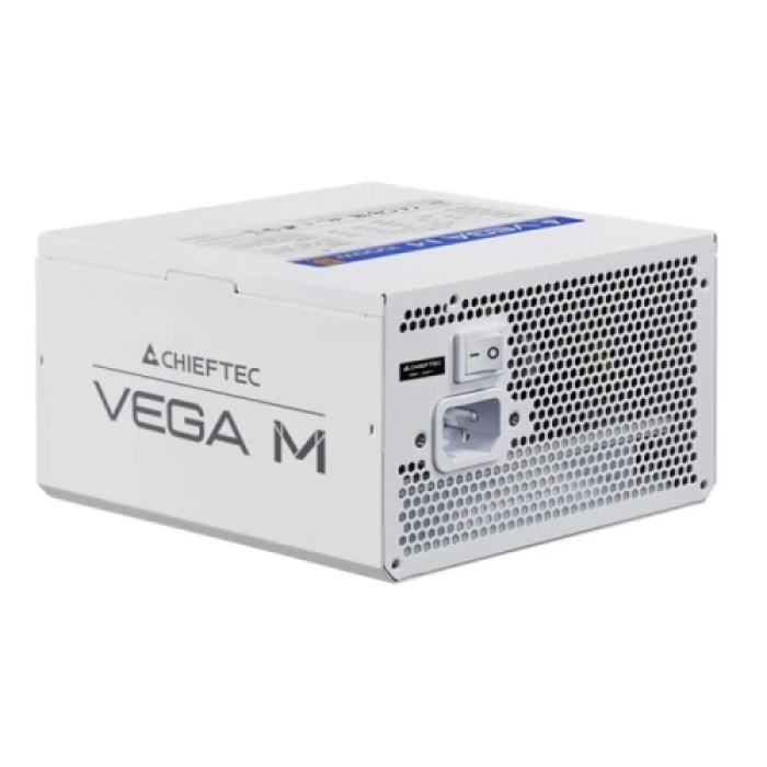 Блок живлення Chieftec VEGA M 750 Вт 80+ Gold білого кольору