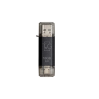Флешка (USB-накопичувач) T&G Star TG009TC 16 ГБ, Type-C / USB 3.0, чорна