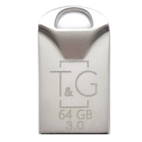 Флешка USB (USB-накопичувач) T&G Metal TG106 64 ГБ срібляста USB 3.0