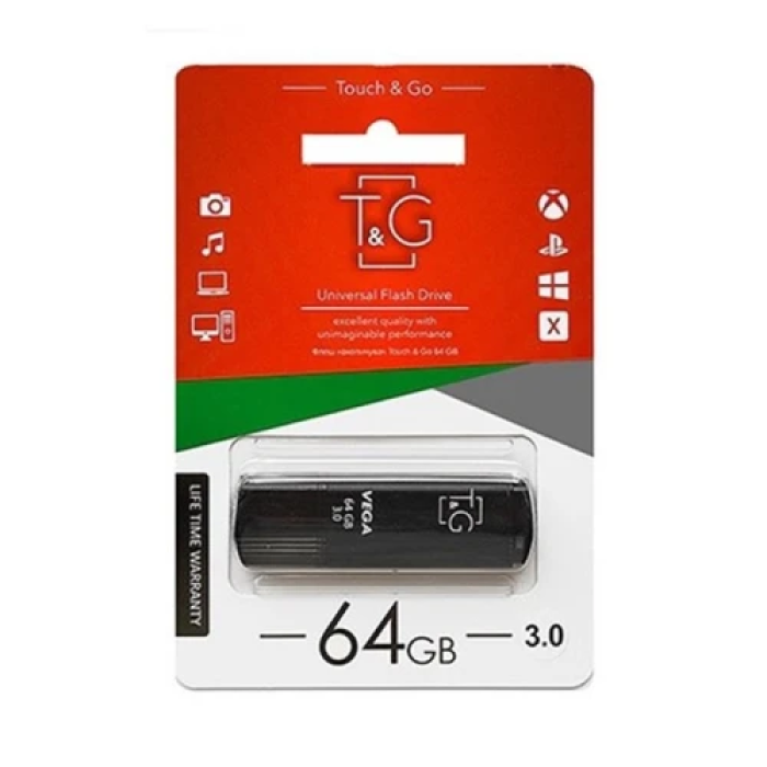 USB-флешка T&G Vega TG121 на 64 ГБ із USB 3.0