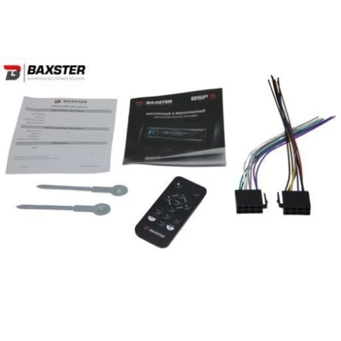 Автомагнітола Baxster BSF-3530BT 1 Din з Bluetooth 5.3