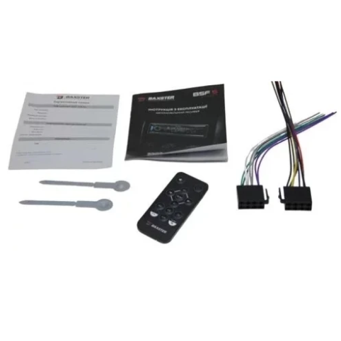 1 DIN автомагнітола Baxster BSF-5531BT з Bluetooth 5.3