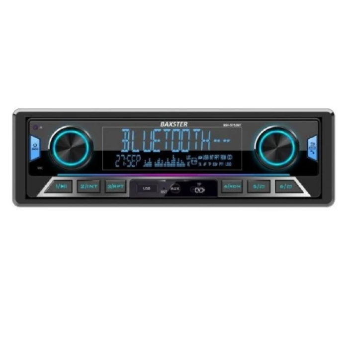 Автомагнітола Baxster BSF-5752BT 1 DIN із Bluetooth 5.3