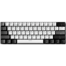 Механічна клавіатура (ігрова) GamePro Genesis Infinity RGB Type-C White/Black