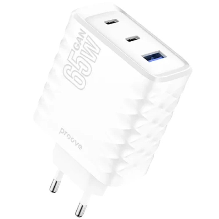Мережевий зарядний пристрій Proove Speed Surge GaN на 65 Вт