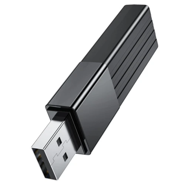 Зовнішній кардридер Hoco HB20 Mindful чорний USB 2.0