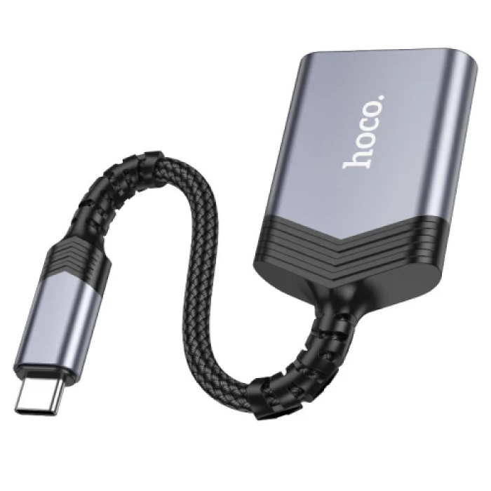 Кардридер HOCO UA25 USB Type-C 2.0 для microSD і SD