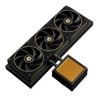 Система рідинного охолодження (СВО) ID-Cooling DX360 GDL Black/Gold, 3 вентилятори, 360 мм