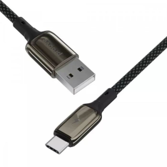 USB-кабель Type-C Proove Dense Metal, 1 м, чорний