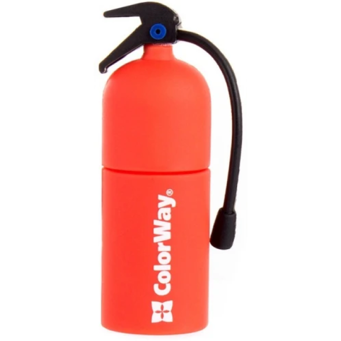 Флеш-накопичувач ColorWay Fire Extinguisher 64 ГБ USB 3.0 червоний