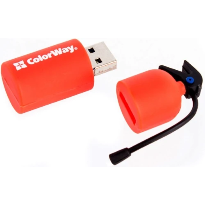 Флеш-накопичувач ColorWay Fire Extinguisher 64 ГБ USB 3.0 червоний