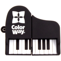 Флешка (USB-накопичувач) ColorWay Piano 32 ГБ, чорна, USB 3.0