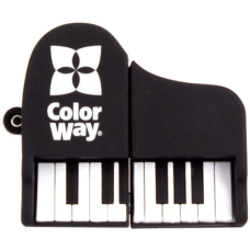 Флешка USB (USB-накопичувач) ColorWay Piano 64 ГБ, USB 3.0, чорна