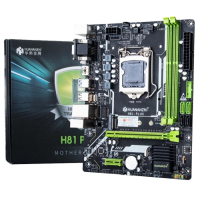 Материнська плата (системна плата) Huananzhi H81 PLUS LGA1150 Micro ATX, 2xDDR3