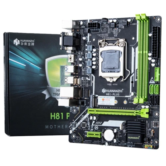 Материнська плата Huananzhi H81 PLUS для ПК на LGA1150