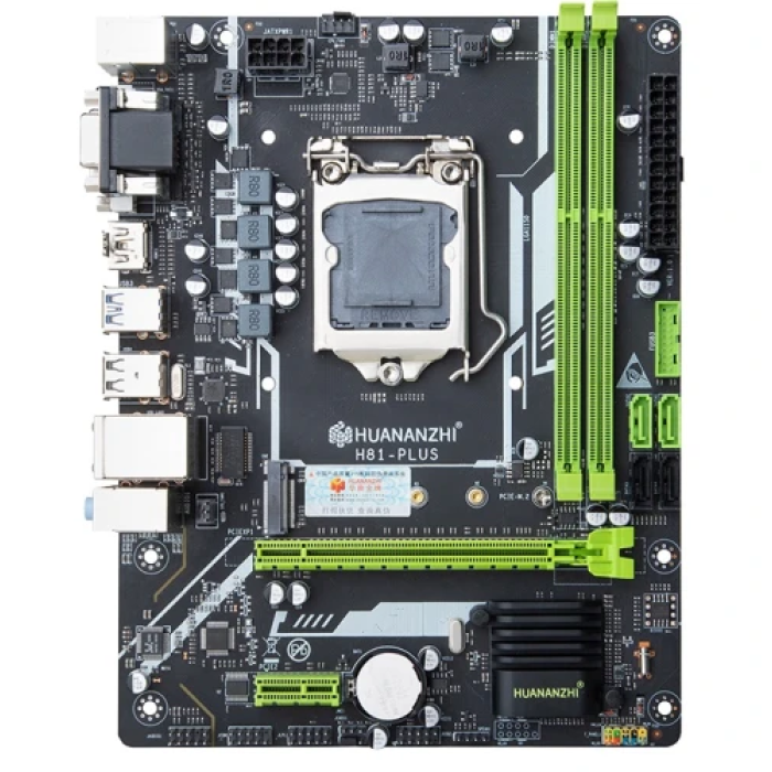 Материнська плата Huananzhi H81 PLUS для ПК на LGA1150