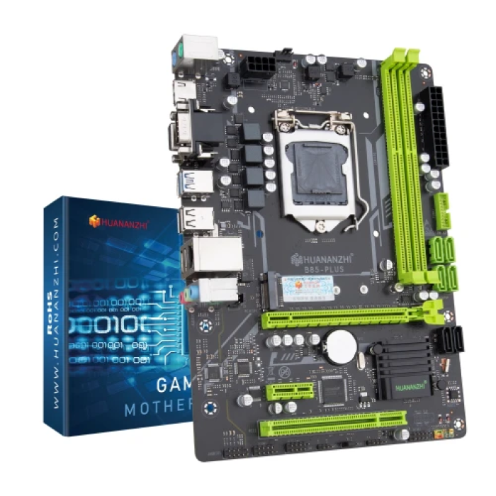 Материнська плата Huananzhi B85-Plus-V1.5 для LGA1150, Micro ATX