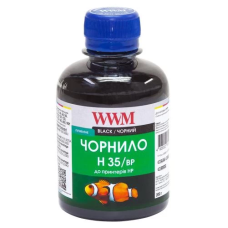 Чорнило для принтера (пігментне чорнило) WWM H35/BP чорний, 200 мл