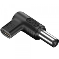 Адаптер живлення для ноутбука (перехідник) CHiNa S1034 Type-C — DC 7.4×5.0, 20 В