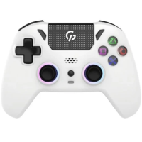 Бездротовий геймпад (ігровий контролер) GamePro GPS20W білий, Bluetooth/2.4 ГГц, акумулятор 1000 мА·год