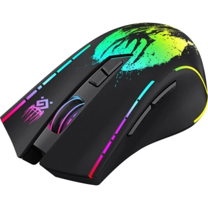 Бездротова ігрова миша Defender Kronos GM-695 із RGB та 7 кнопками