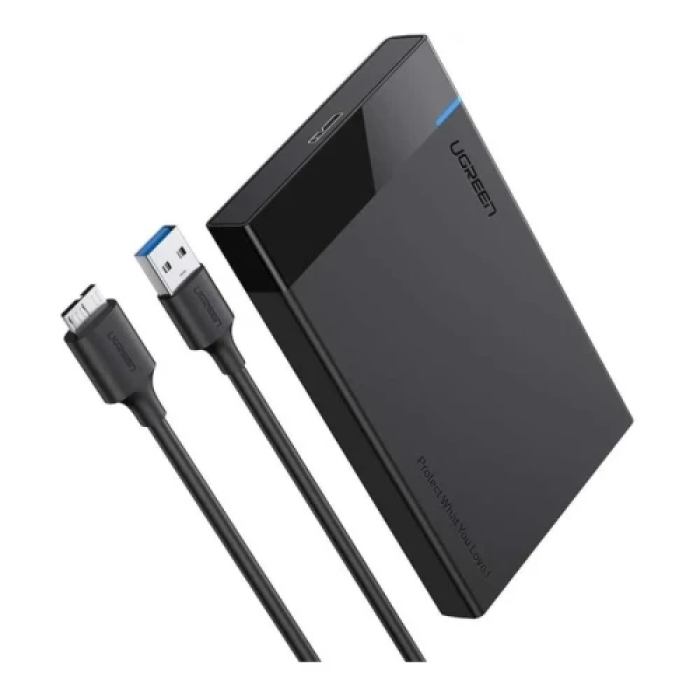 Зовнішній бокс Ugreen US221 для SSD/HDD 2.5", USB 3.0