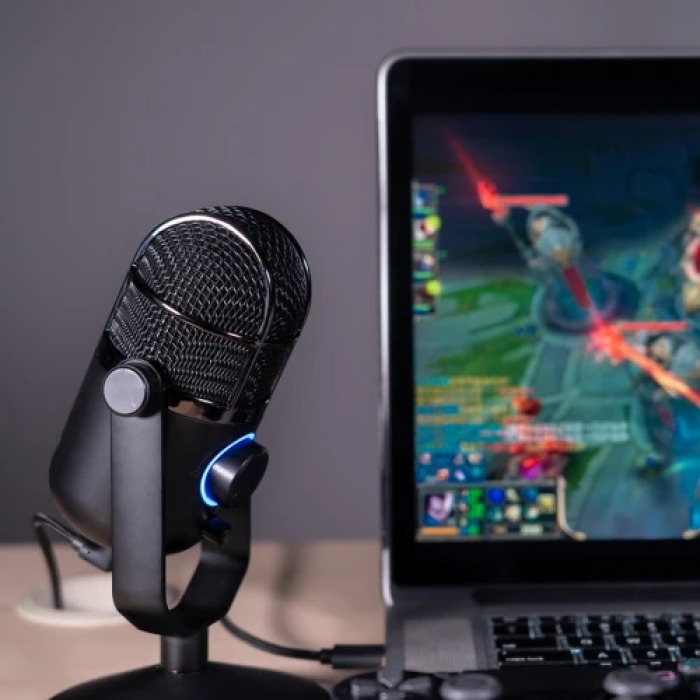 Конденсаторний USB-мікрофон Thronmax M3P з RGB-підсвічуванням