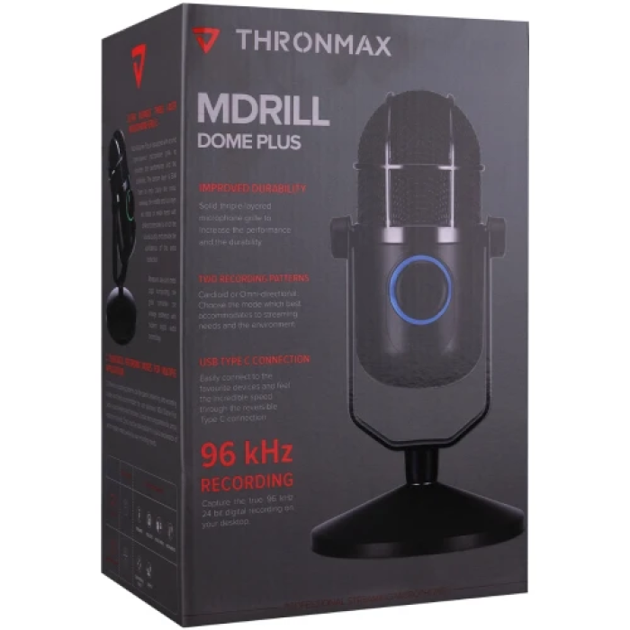 Конденсаторний USB-мікрофон Thronmax M3P з RGB-підсвічуванням