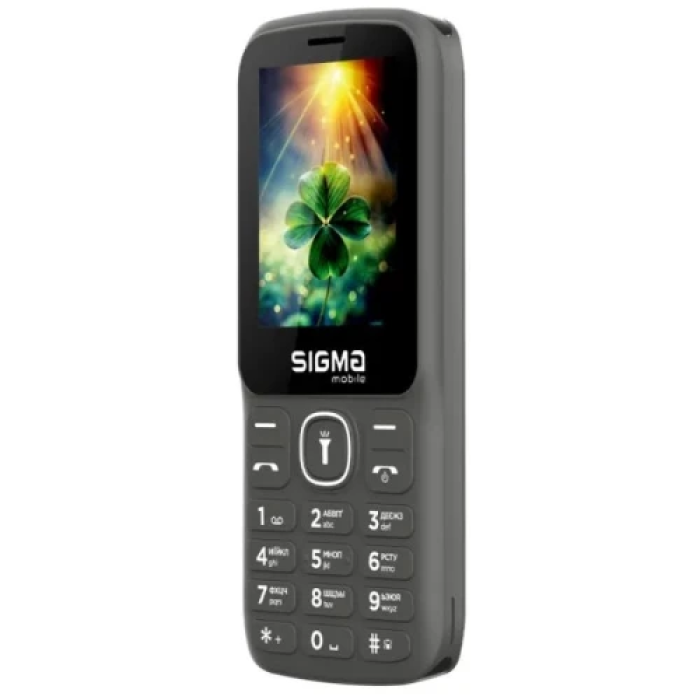 Кнопковий телефон Sigma X-style 242 Lucky з акумулятором 2500 мА·год