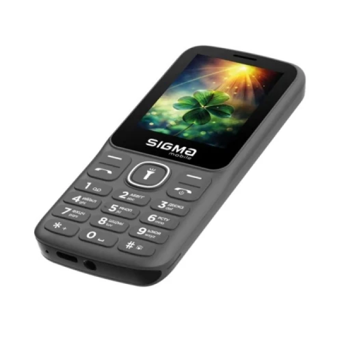 Кнопковий телефон Sigma X-style 242 Lucky з акумулятором 2500 мА·год