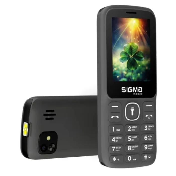 Кнопковий телефон Sigma X-style 242 Lucky з акумулятором 2500 мА·год