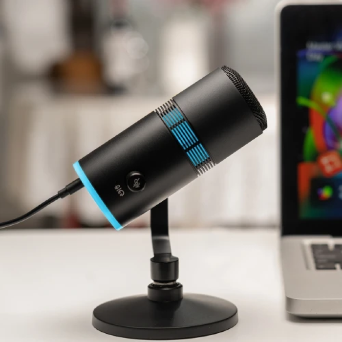 Конденсаторний мікрофон Thronmax V8 з USB, 3,5 мм і RGB