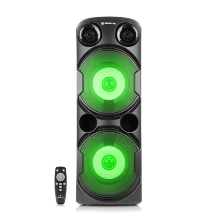 Портативна Bluetooth-колонка REAL-EL X-780 чорного кольору
