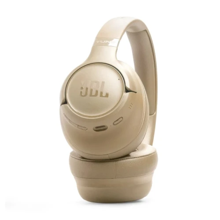 JBL Tune 730BT — бежеві бездротові накладні навушники