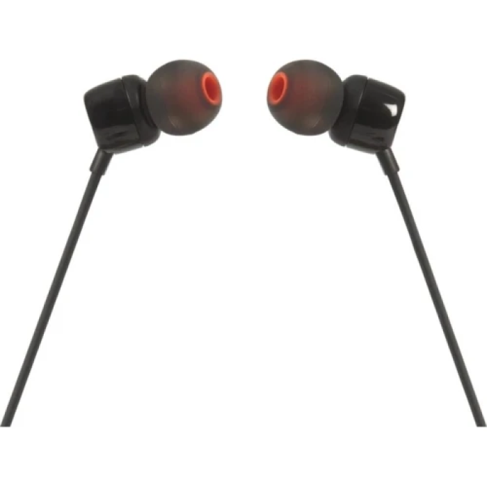 Дротові внутрішньоканальні навушники JBL Tune 110 Eco, чорні