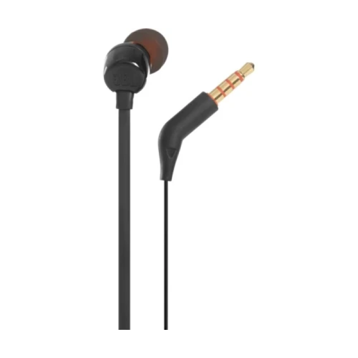 Дротові внутрішньоканальні навушники JBL Tune 110 Eco, чорні
