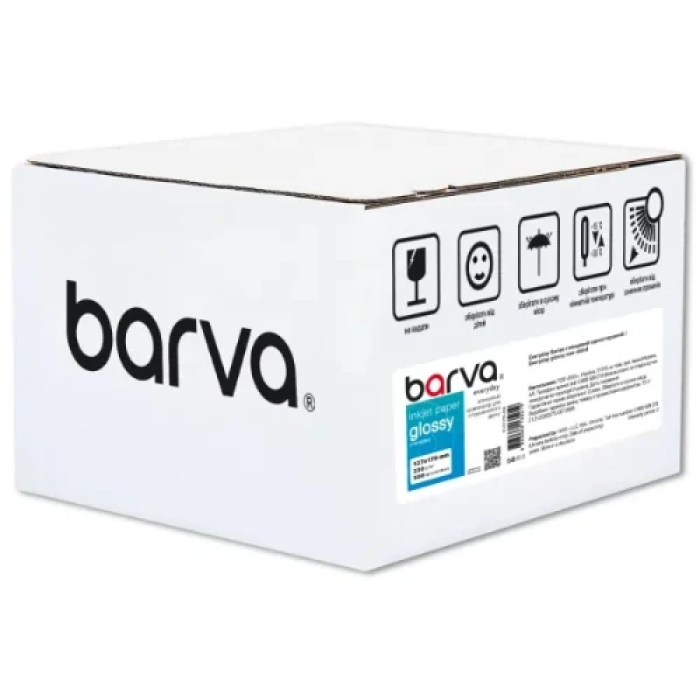 Глянцевий фотопапір Barva Everyday 13×18 см, 230 г/м², 500 аркушів