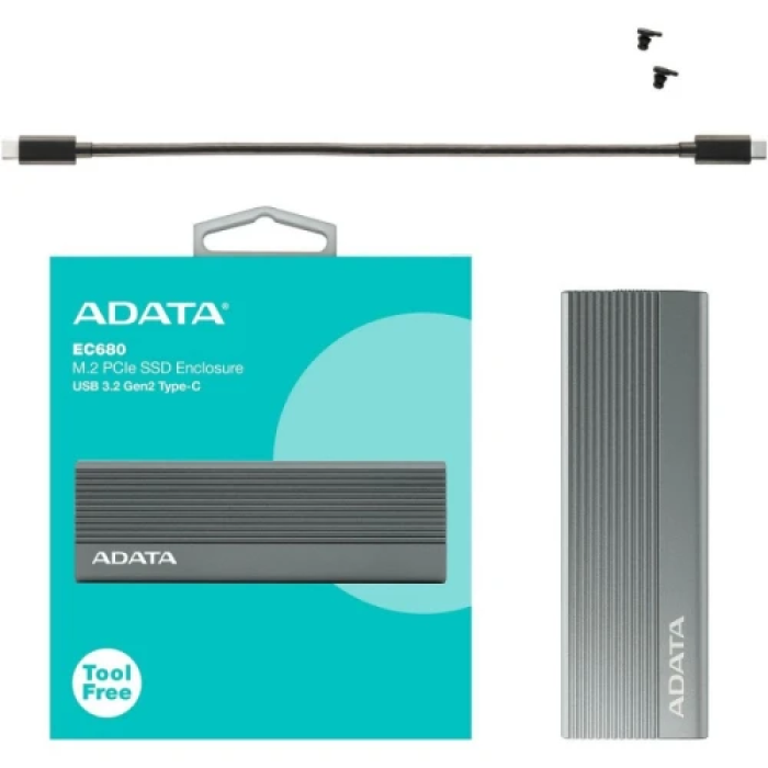 Зовнішній корпус ADATA EC680 для SSD M.2 NVMe