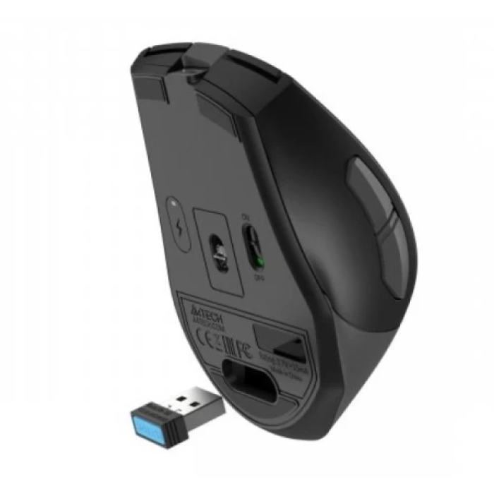 Бездротова миша A4Tech FG35C Plus Black/Grey на 7 кнопок