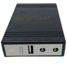 Джерело безперебійного живлення для роутера (Mini UPS) WGP MINI UPS WGP 10400 mAh, 2xDC і USB