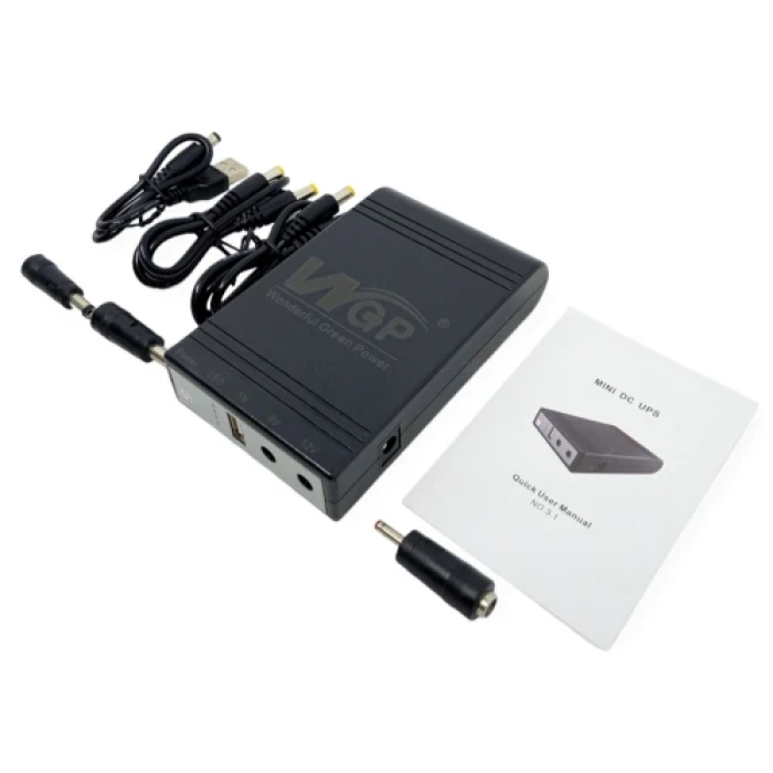 Mini UPS WGP для роутера на 10400 мА·год