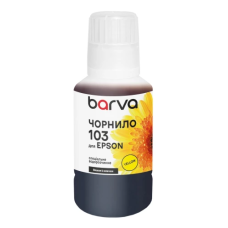 Чорнило для принтера (фарба) Barva Epson 103 Yellow 140 мл