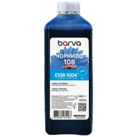 Чорнило (струменеве чорнило) Barva Epson 108 Cyan 1 л для L8050/L18050