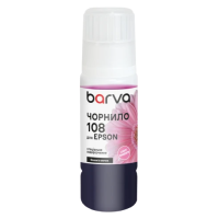 Чорнило для принтера (чорнильний флакон) Barva Epson 108 Light Magenta 70 мл