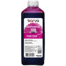 Чорнило для принтера (фарба для друку) Barva Epson 108 Magenta 1 л