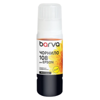 Чорнило для принтера (чорнильний флакон) Barva Epson 108 Yellow 70 мл