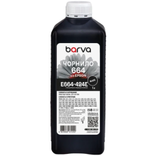 Чорнило для принтера (чорнильний заправний матеріал) Barva Epson 664 чорне, 1 л