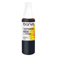 Чорнило для Epson (жовте чорнило) Barva Epson 664 70 мл