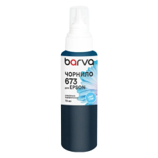 Чорнило Barva Epson 673, Light Cyan, для L800/L805/L810/L850/L1800, 70 мл, водорозчинне, флакон OneKey (E673-416e)