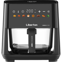 Мультипіч (мультифритюрниця) Liberton LAF-3215 4,5 л, 1500 Вт, чорна